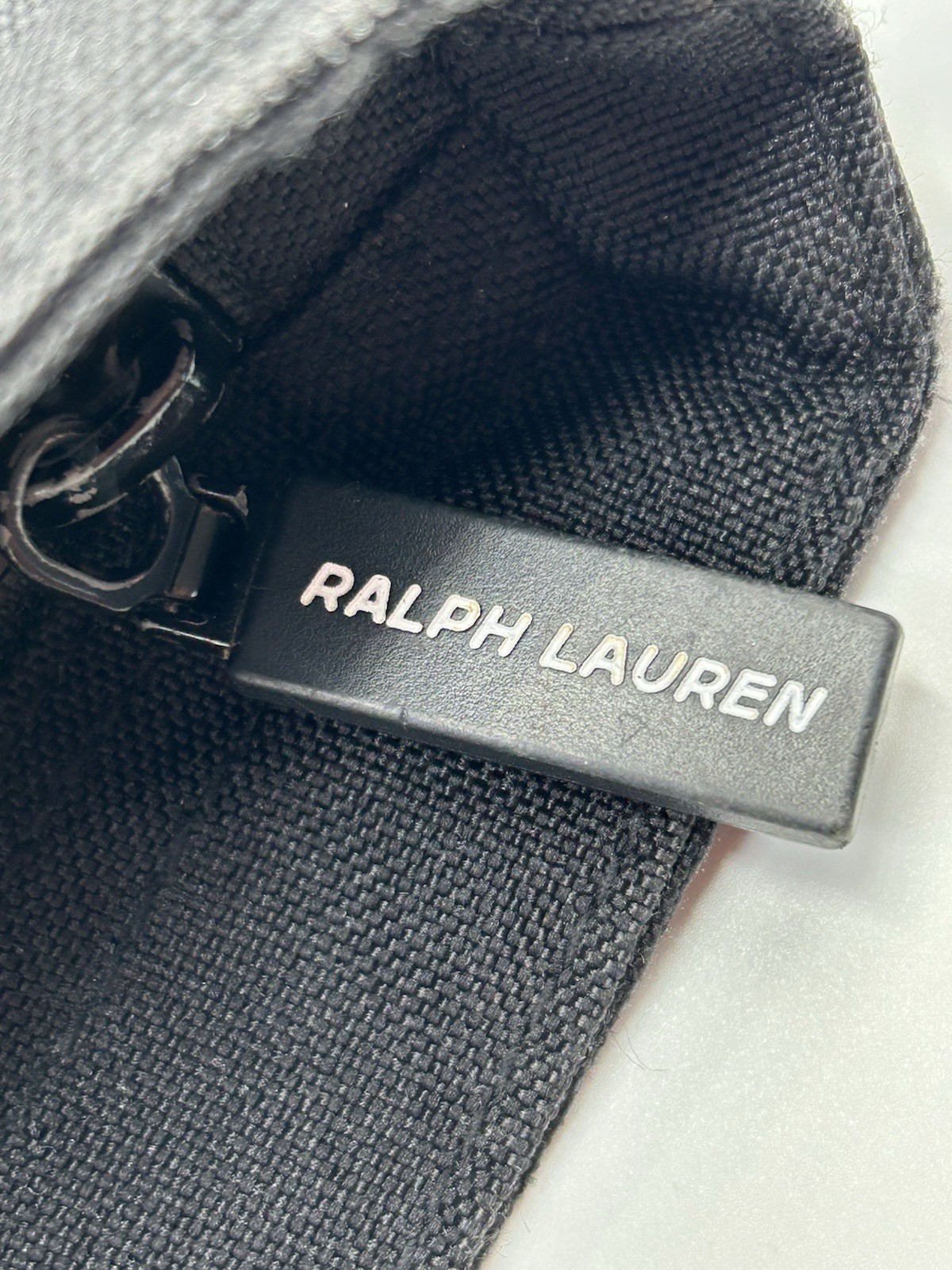 VTG Polo Sport Ralph Lauren Messenger Bag Black Shoulder Crossbody 90’s