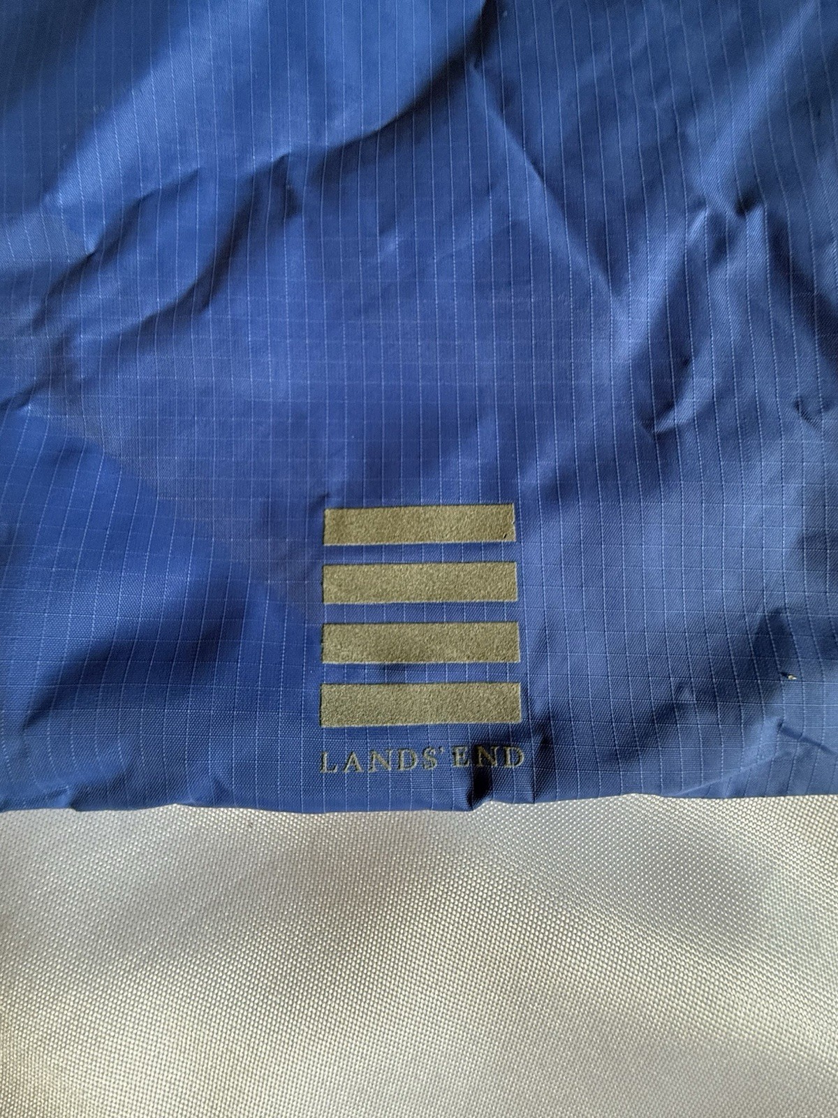Lands End Lightweight Backpack Adjustable Royal Blue