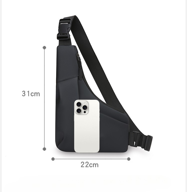 Sling Shoulder Crossbody Bag Mens Anti-theft Casual Chest Bag Backpack Sling Bag