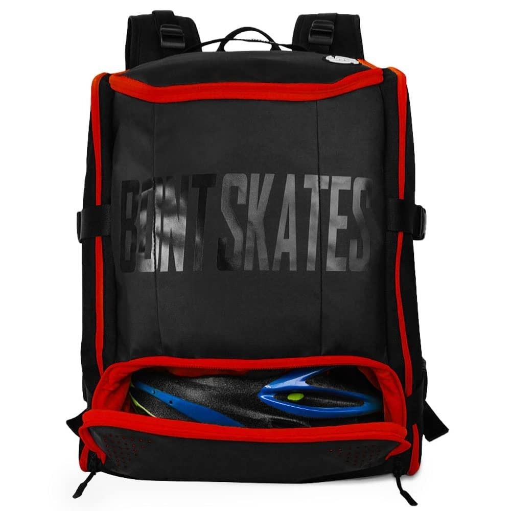 Multi-Sport Skate Backpack Travel Bag for Inline, Ice, Quad & Speed Skating