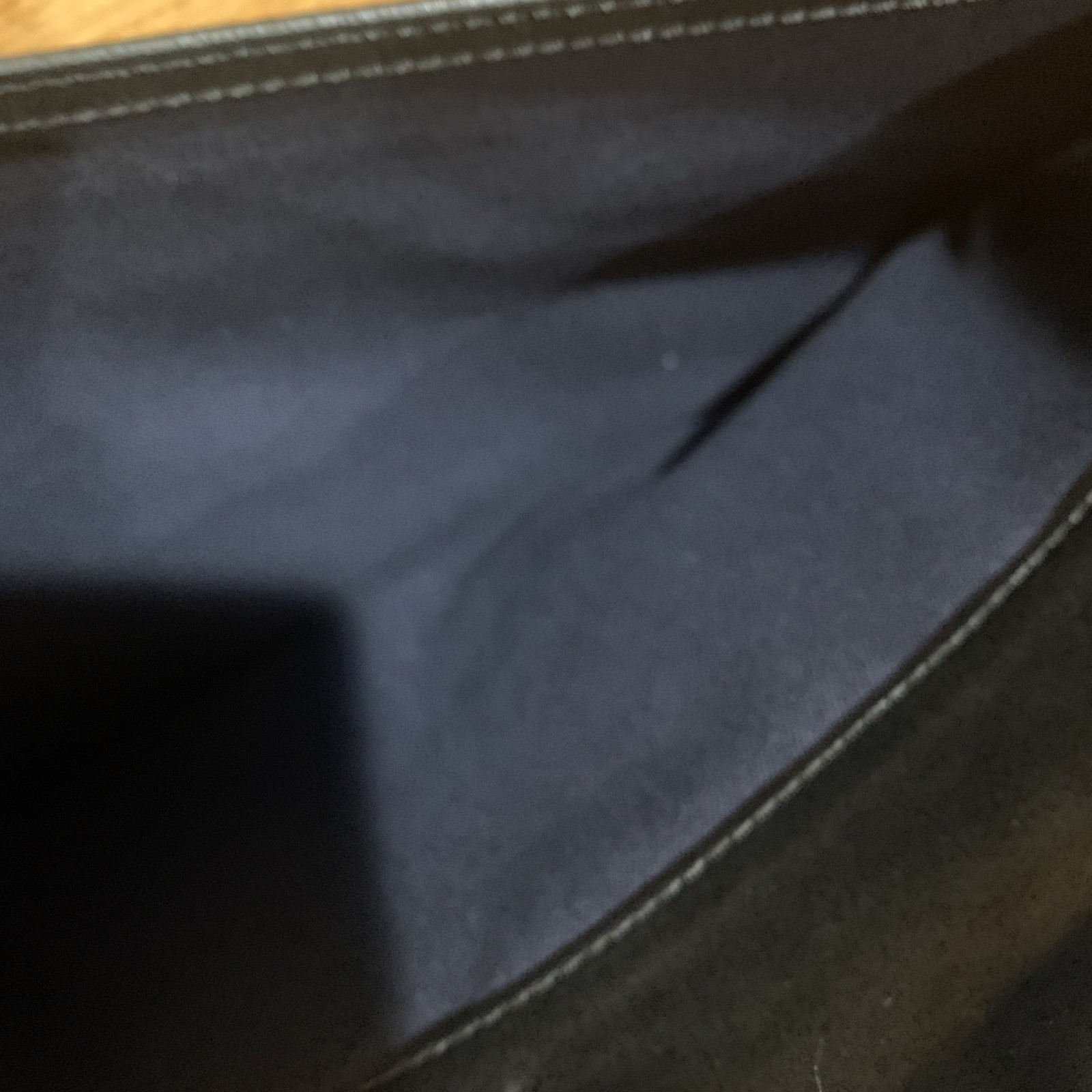 Jack Spade Camo & Leather Split Brief Briefcase