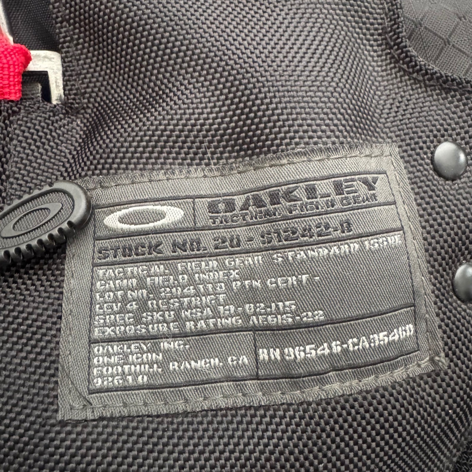 Oakley Software Icon Tactical Field Gear Backpack Black Stock No 20-51242-B
