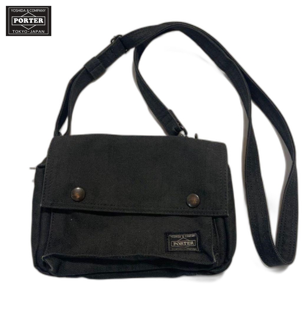 Porter SMOKY Shoulder Bag, Black bag