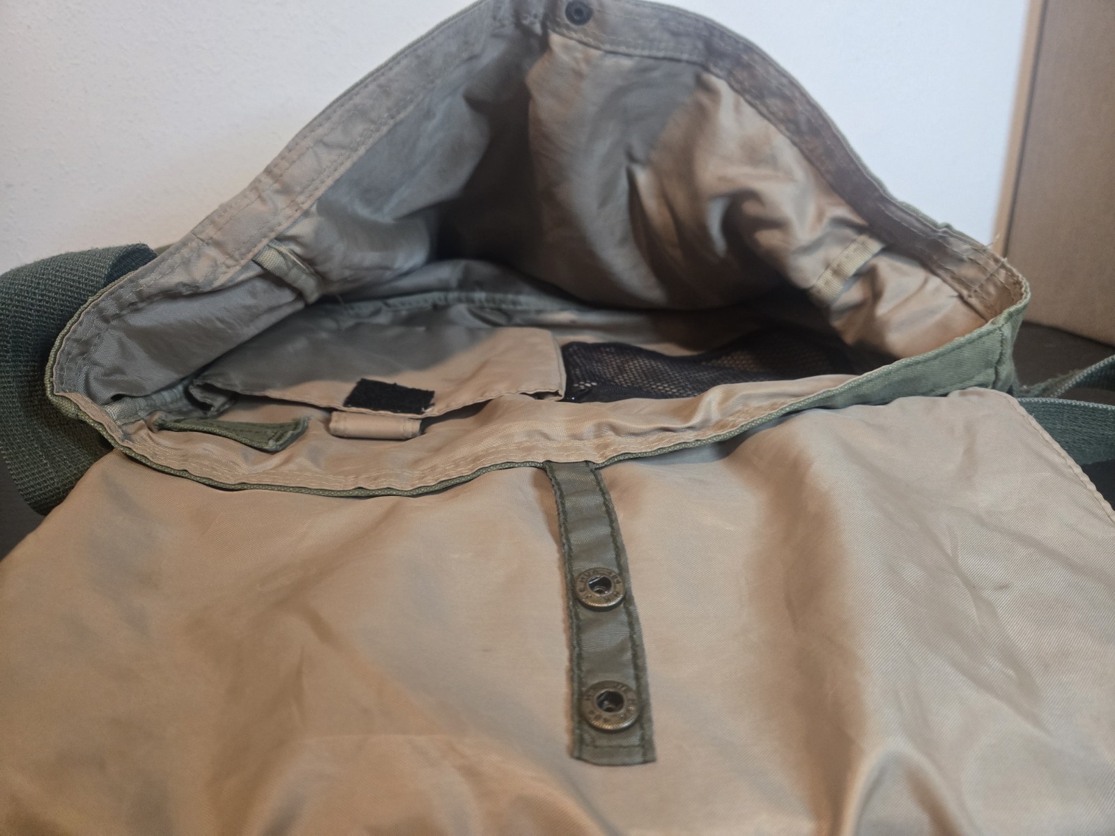 Canvas Messenger Style Crossbody Shoulder Bag Military Satchel