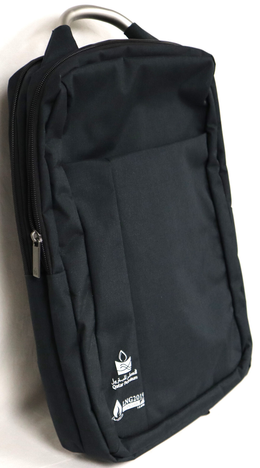 Qatar Petroleum ~ Laptop Backpack Messenger Bag Black High-Quality Never Used!