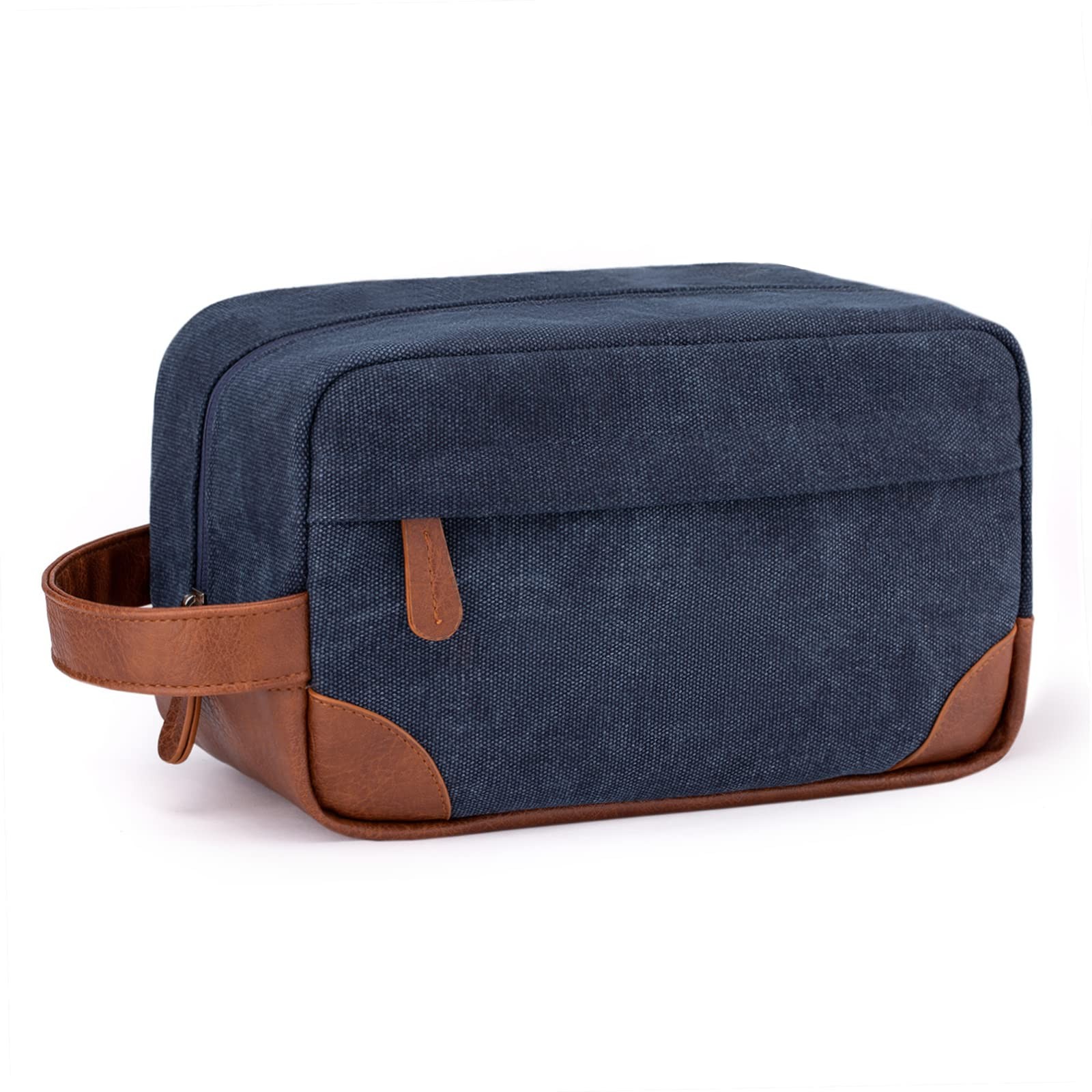 Vorspack Toiletry Bag Hanging Dopp Kit for Men Water Medium, Navy Blue
