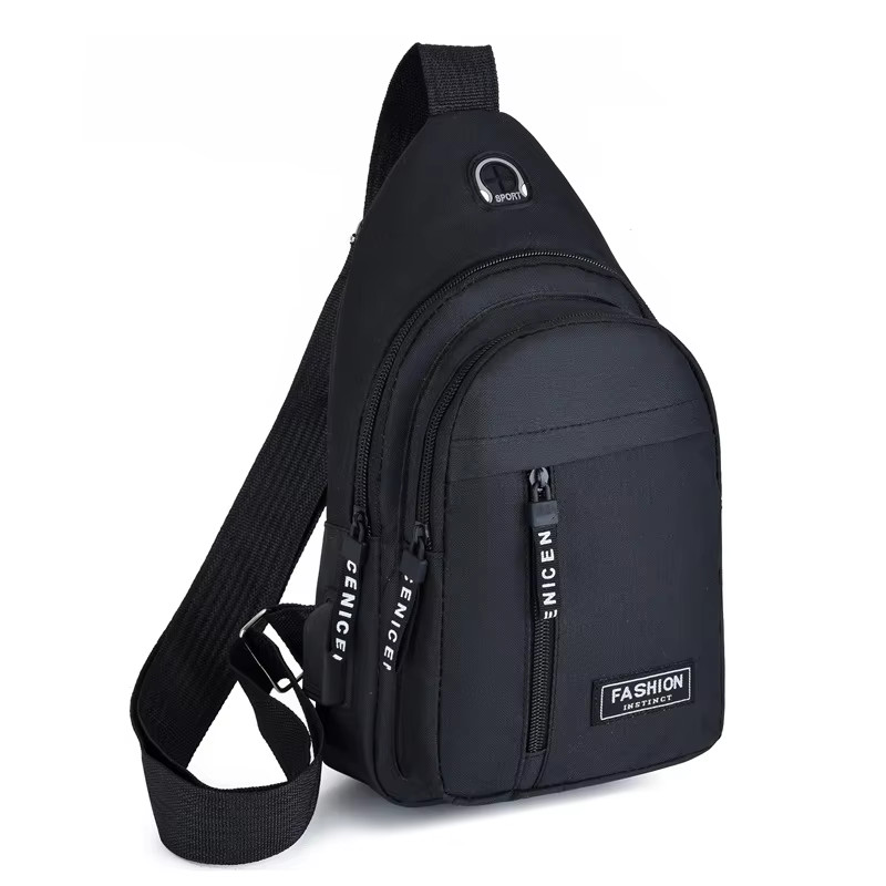 2025 New Multifunctional Chest Bag Men’S Fashion Trend Oxford Cloth Shoulder Bag