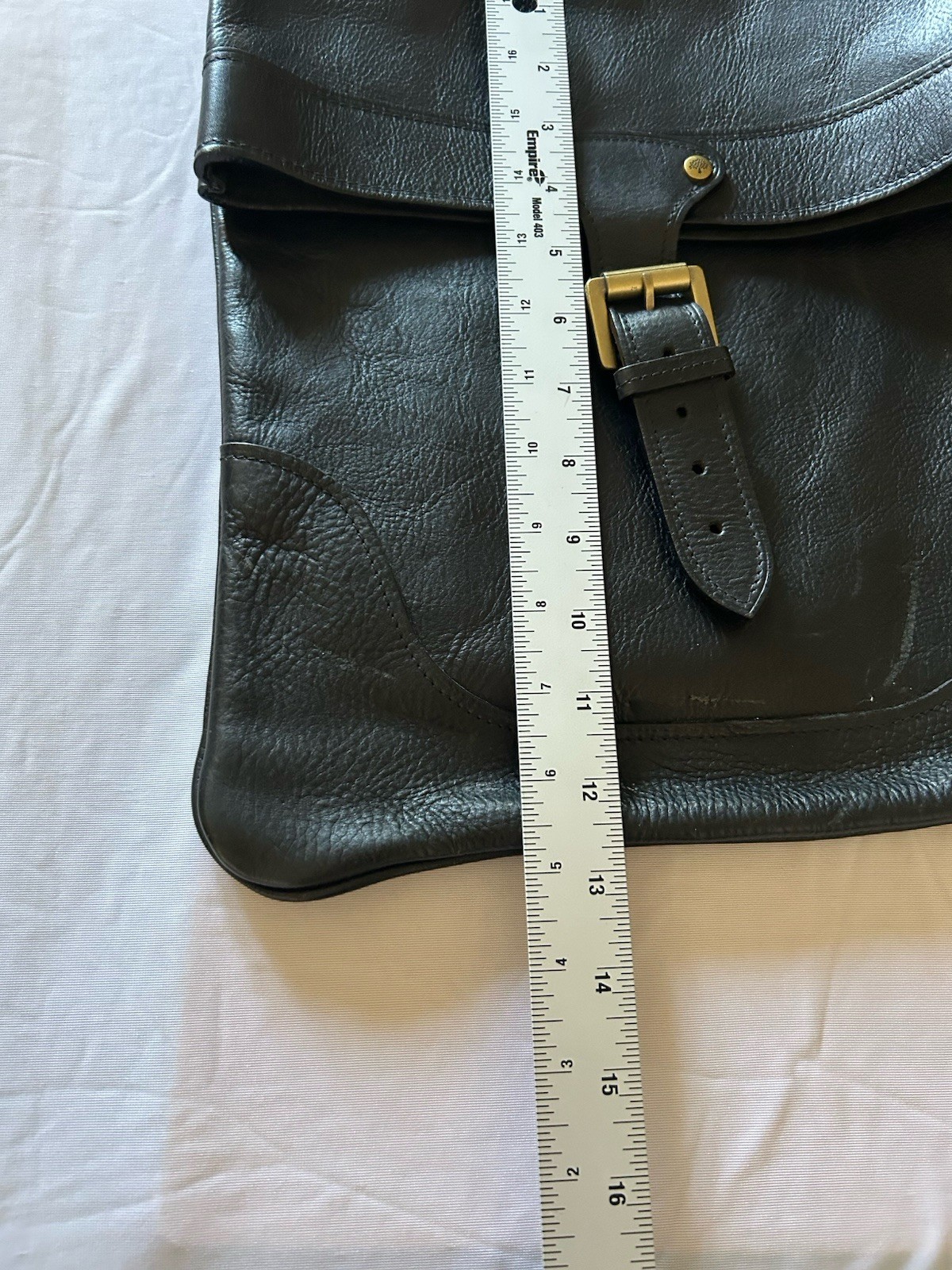 Mulberry Brynmore messenger bag in black natural leather