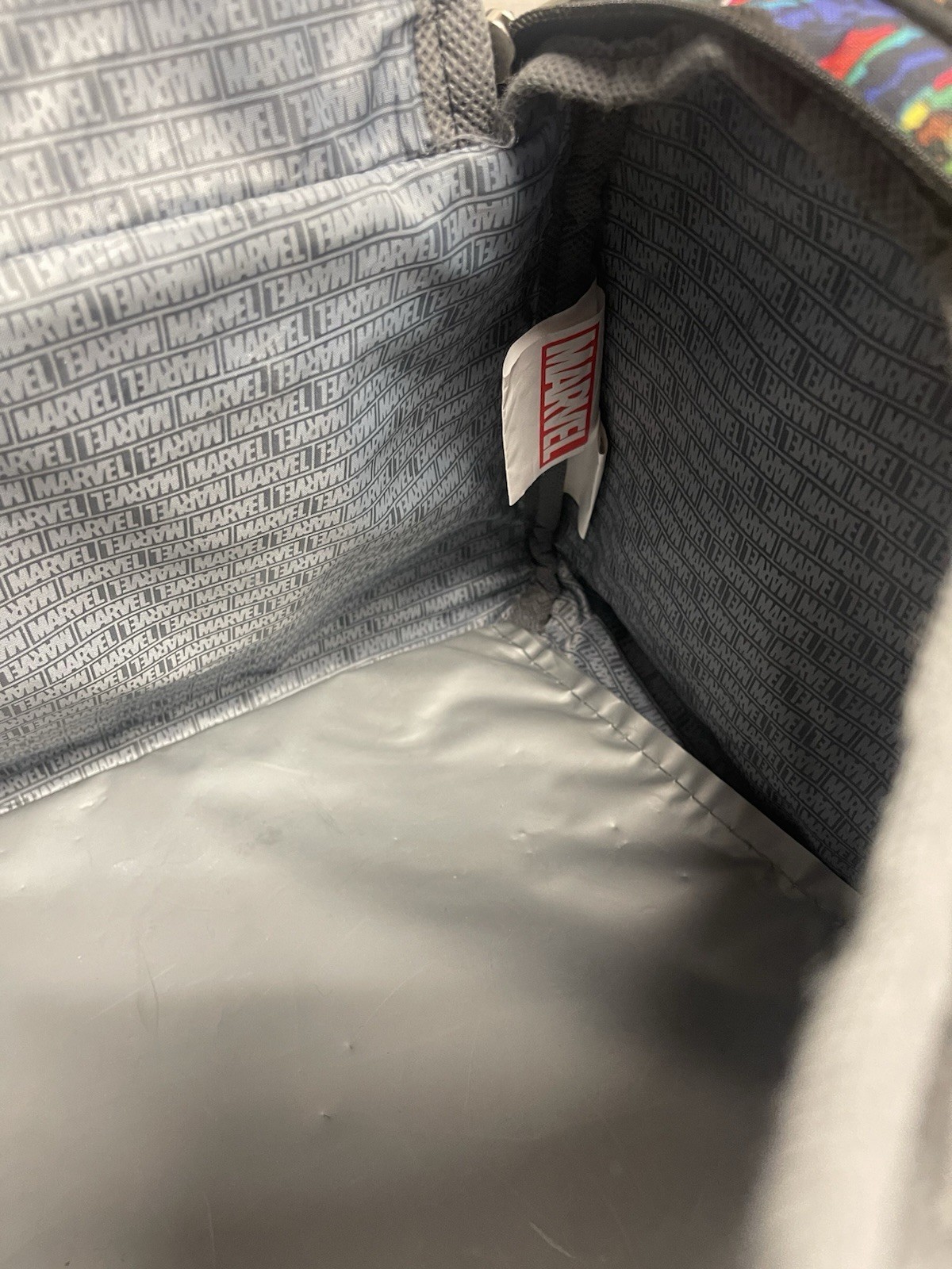 Rare Marvel Duffel Bag Iron Man Etc