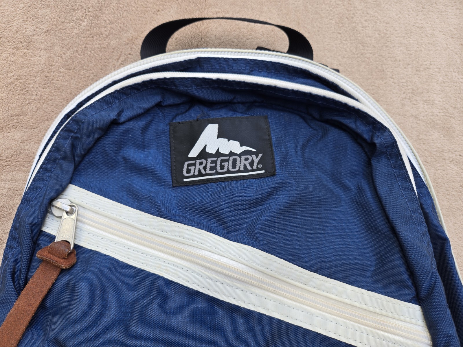 Vintage Gregory Daypack Backpack Old Logo Made In USA, Blue