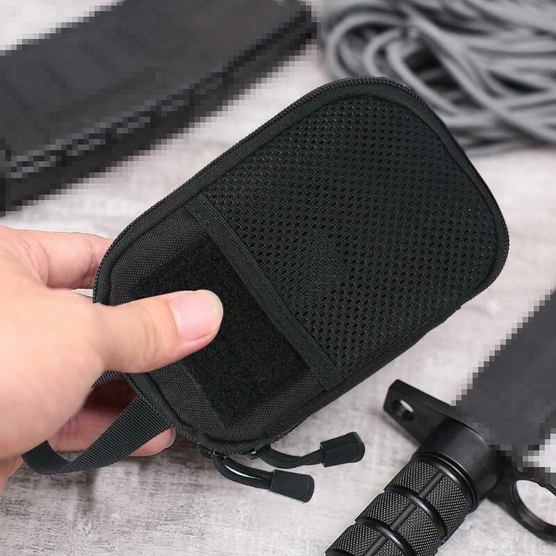 Military Tactical Molle Pouch Waist Belt Phone Pocket Hiking Utility Pack Bag