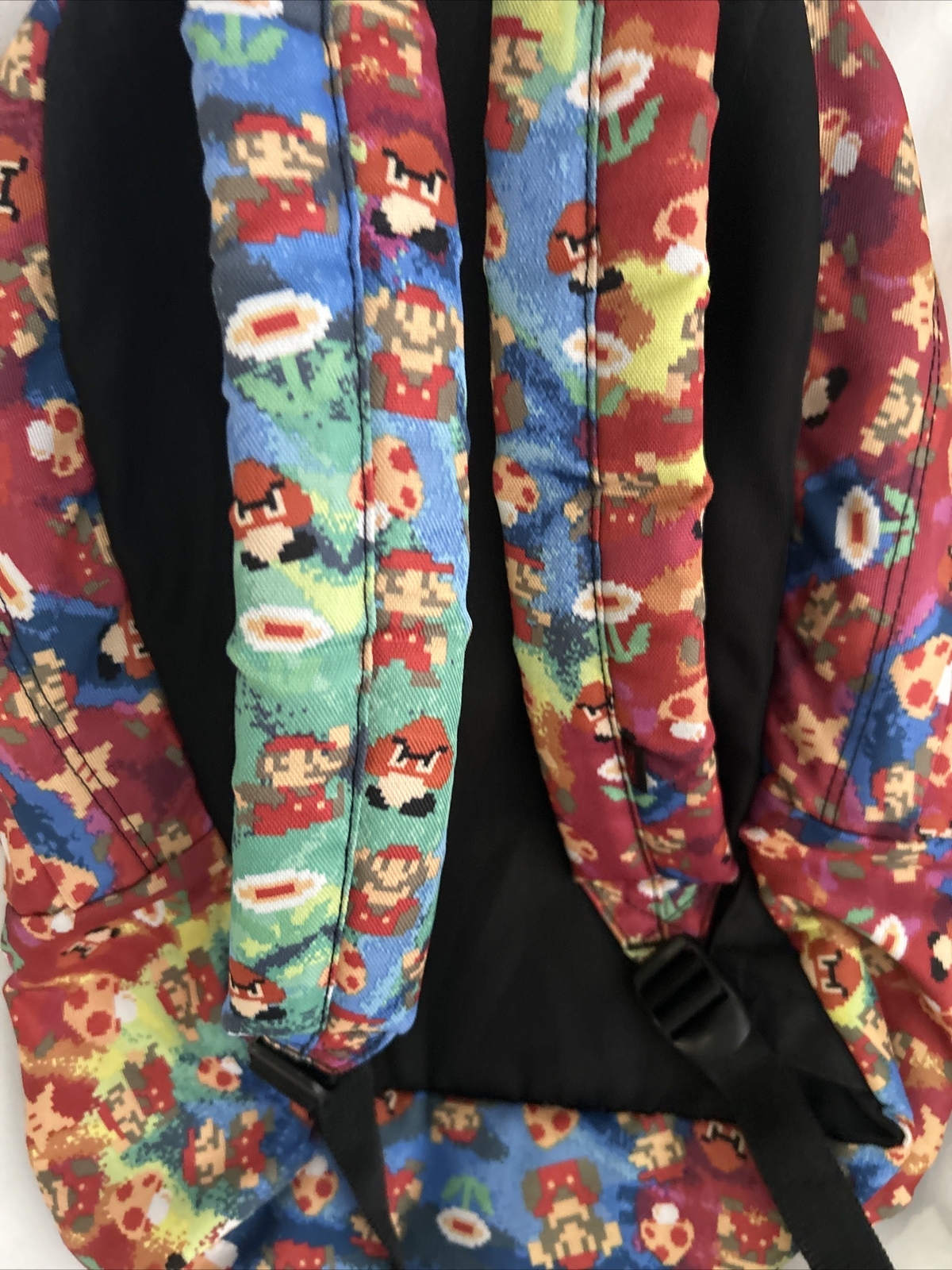 Vans Nintendo Super Mario Bros Backpack 8 Bit Print