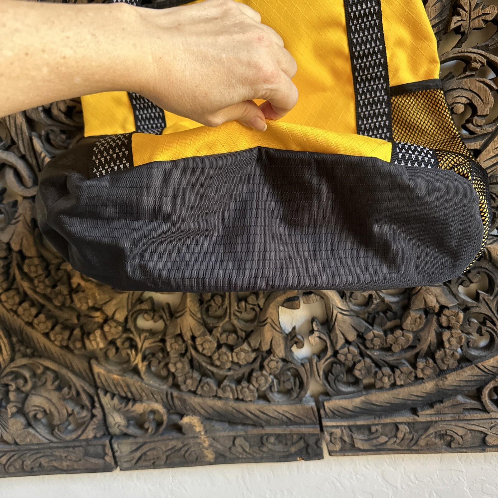 OGIO Tote Bag Black Yellow Versatile Organizational Mobile Laptop Large Zip