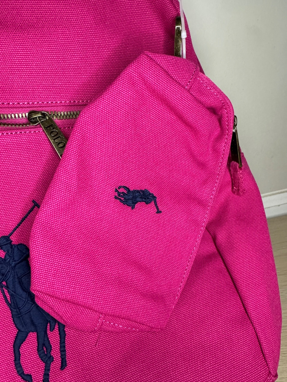 Polo Ralph Lauren backpack Preppy Pink 9AR071-AFX