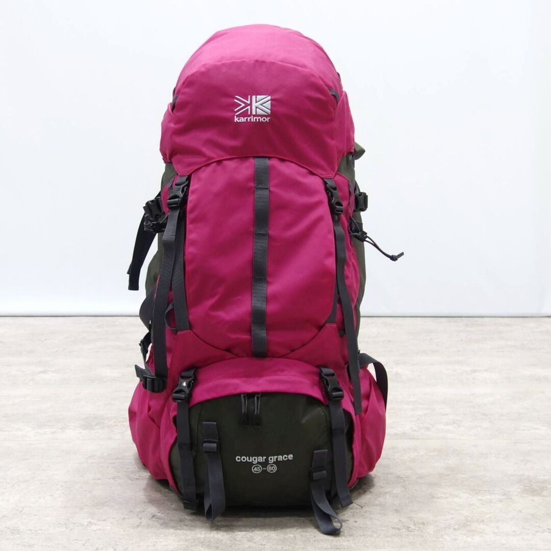 Karrimor Backpack Cougar 45-60l Large Mountaineering Vertical Ten Used MOLO-0