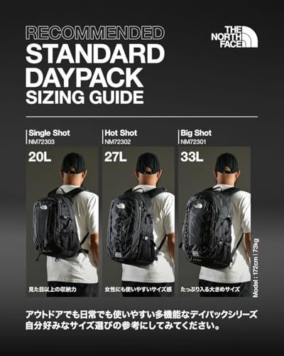NM72301 THE NORTH FACE Backpack 32L Big Shot CL Black from Japan F/S