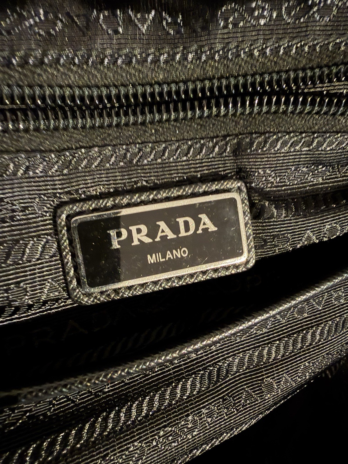 Prada Multi Color Nylon Backpack