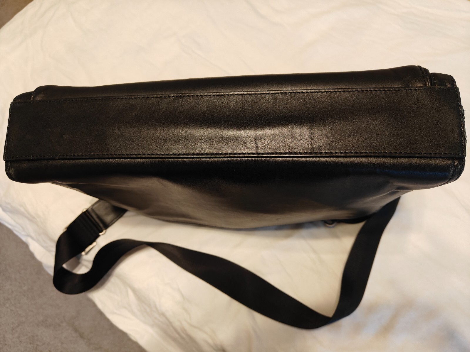 $495.00 Jack Spade Camo & Leather Split Brief Briefcase – Gently Used