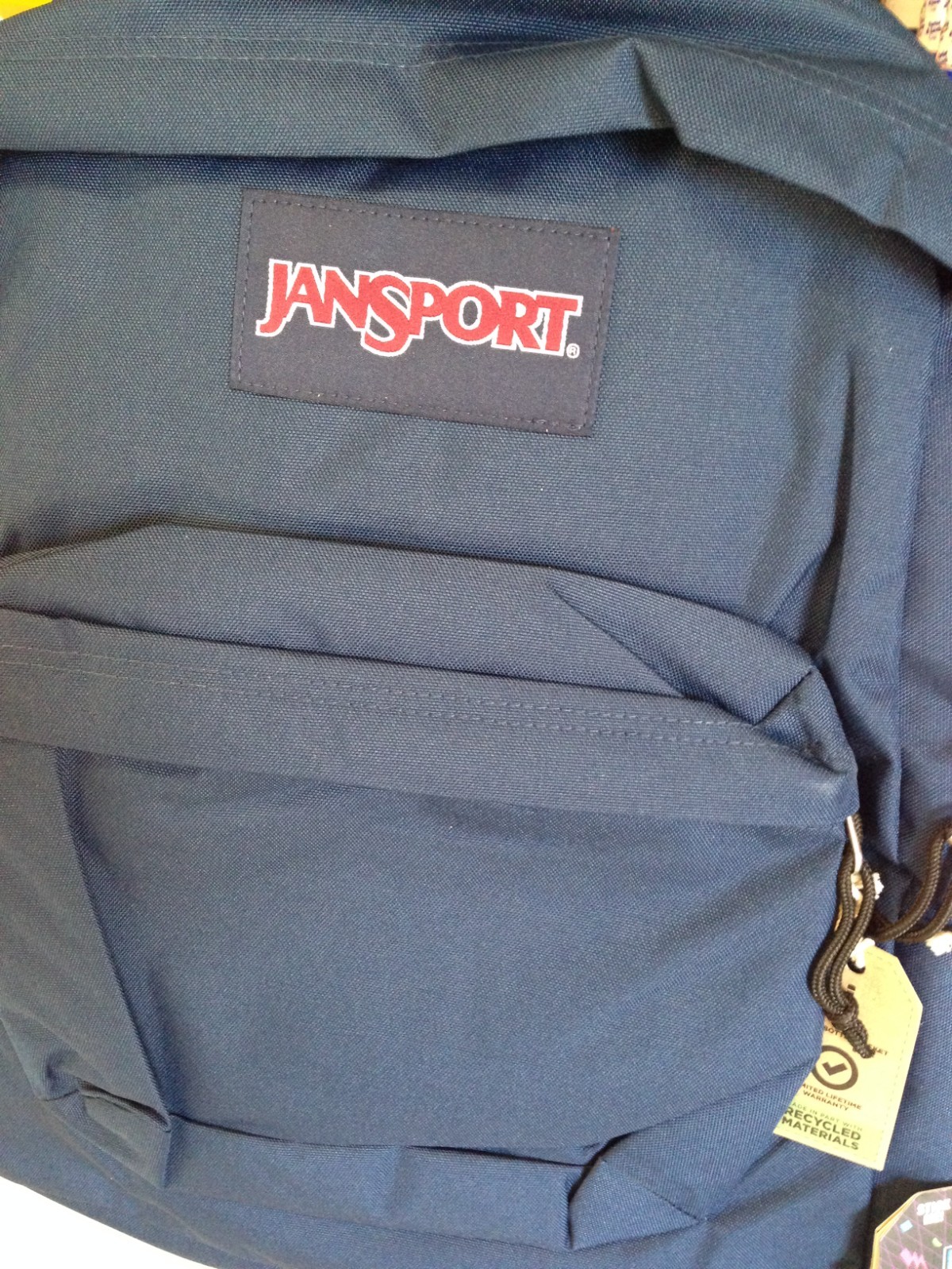 JanSport SuperBreak Backpack 26L – Navy Blue
