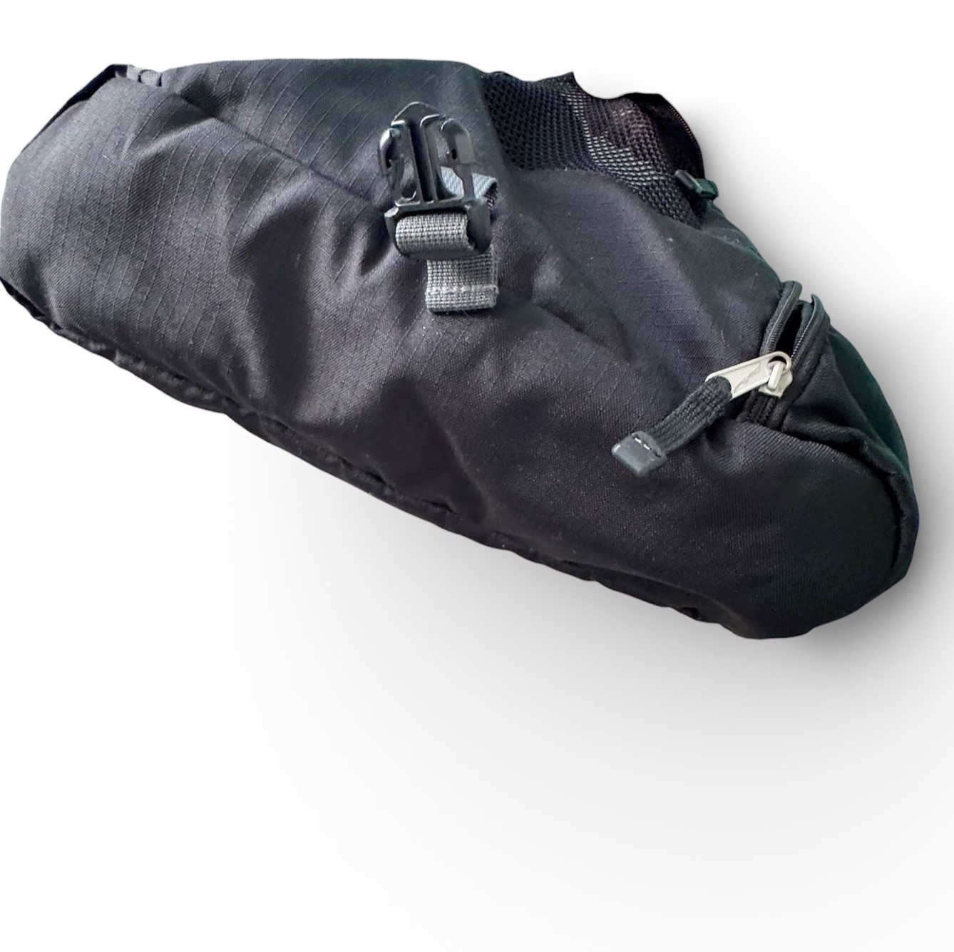Eddie Bauer Laptop Messenger Bag Black Canvas Shoulder Strap Pockets 15.5”