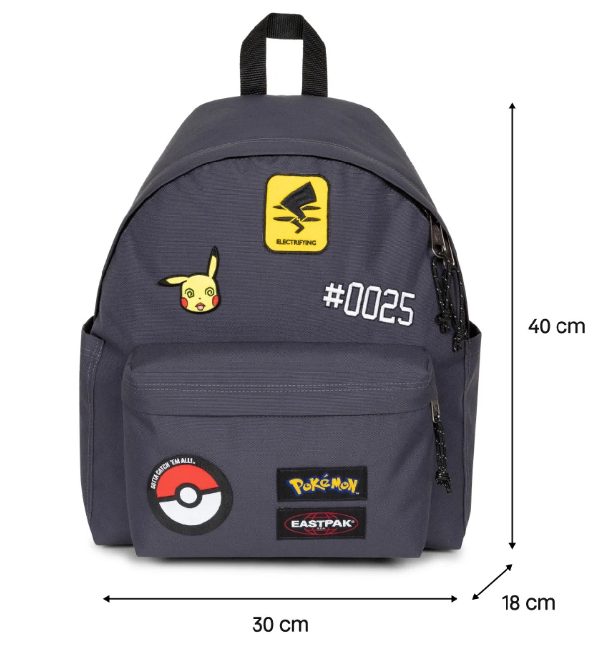 Pokemon x Eastpak Backpack EPABA31 24L / Daypack Patches / Limited Edition