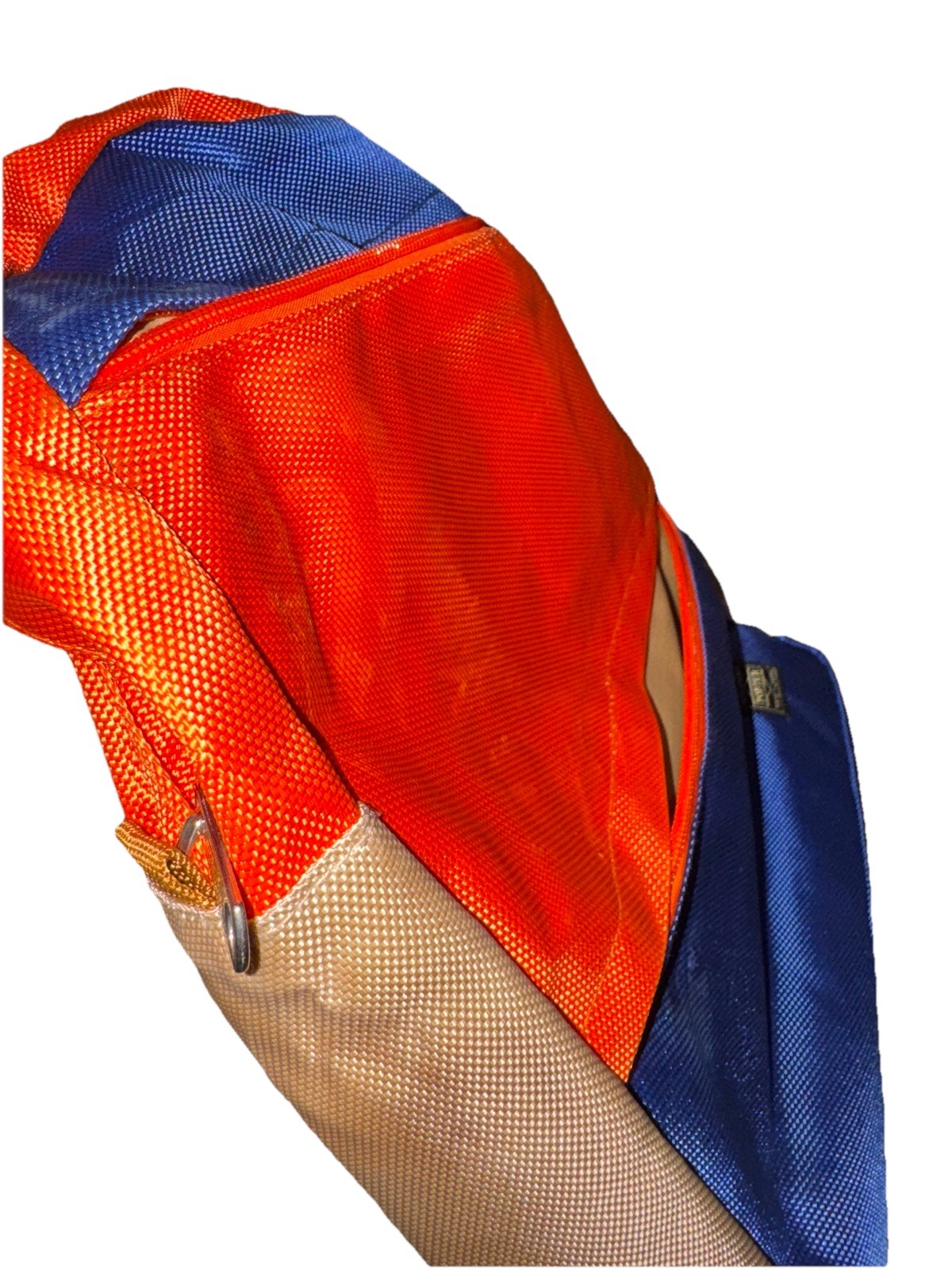 Head Porter Final Collection SS19 Colorblock Daypack Orange/Blue Made In Japan