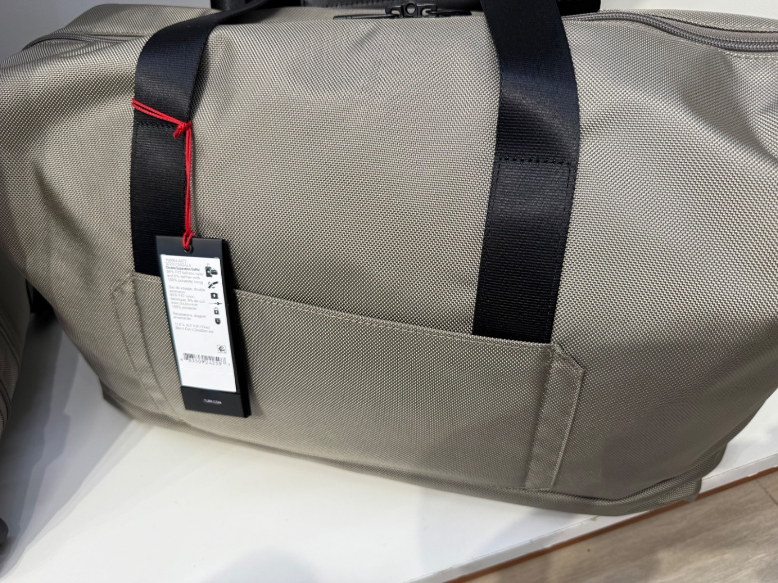 NEW Tumi ALPHA 18.5” Double Expansion TRAVEL Satchel Bag – GRAY ALLOY
