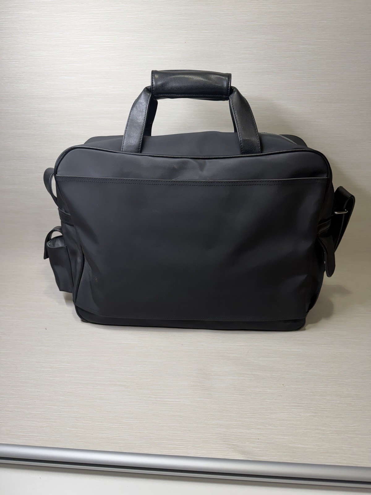 Black cerruti men leathers Bag for Laptop Business Travel Crossbody