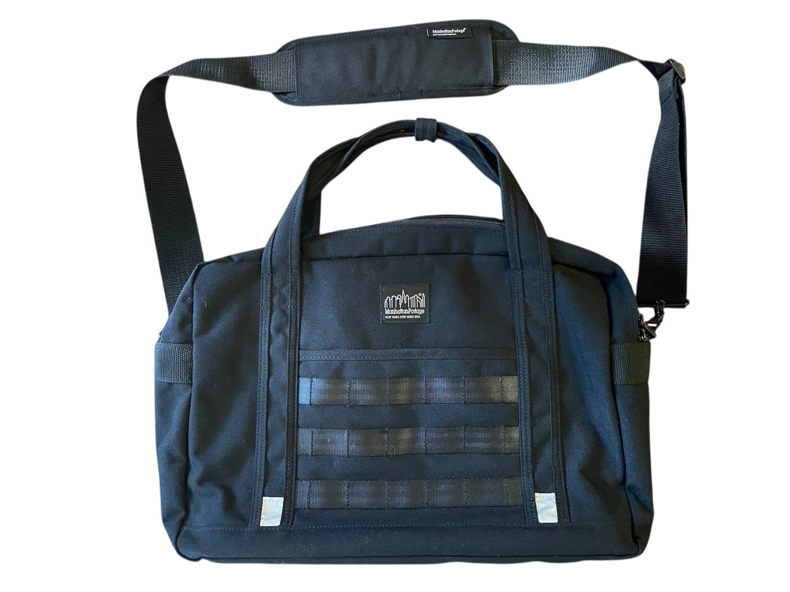 Manhattan Portage Black Label Yorkville Bag Briefcase Large Travel Laptop Phone