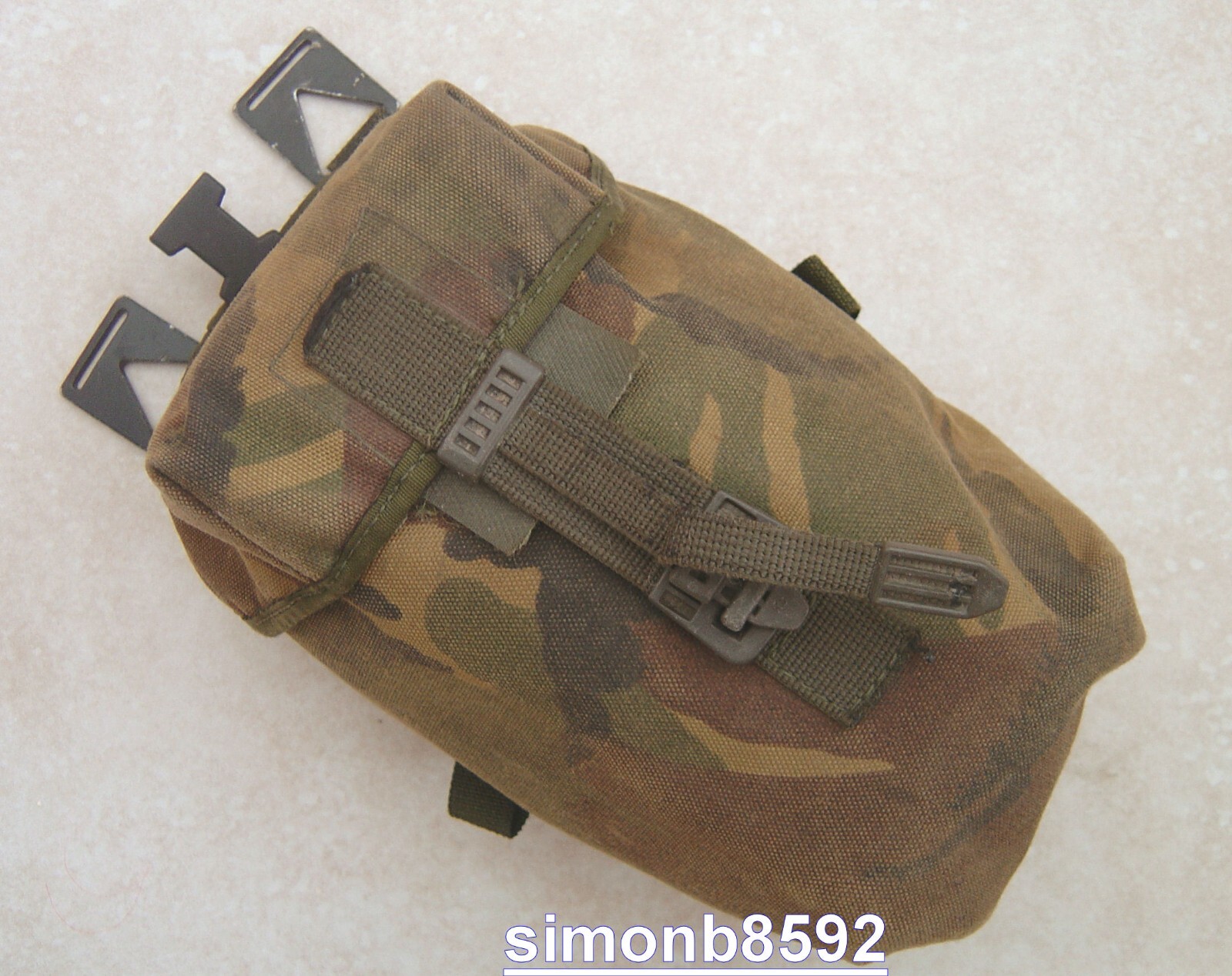 UK BRITISH ARMY SURPLUS ISSUE DPM IRR PLCE UTILITY WEBBING POUCH,AMMO,MAGAZINE