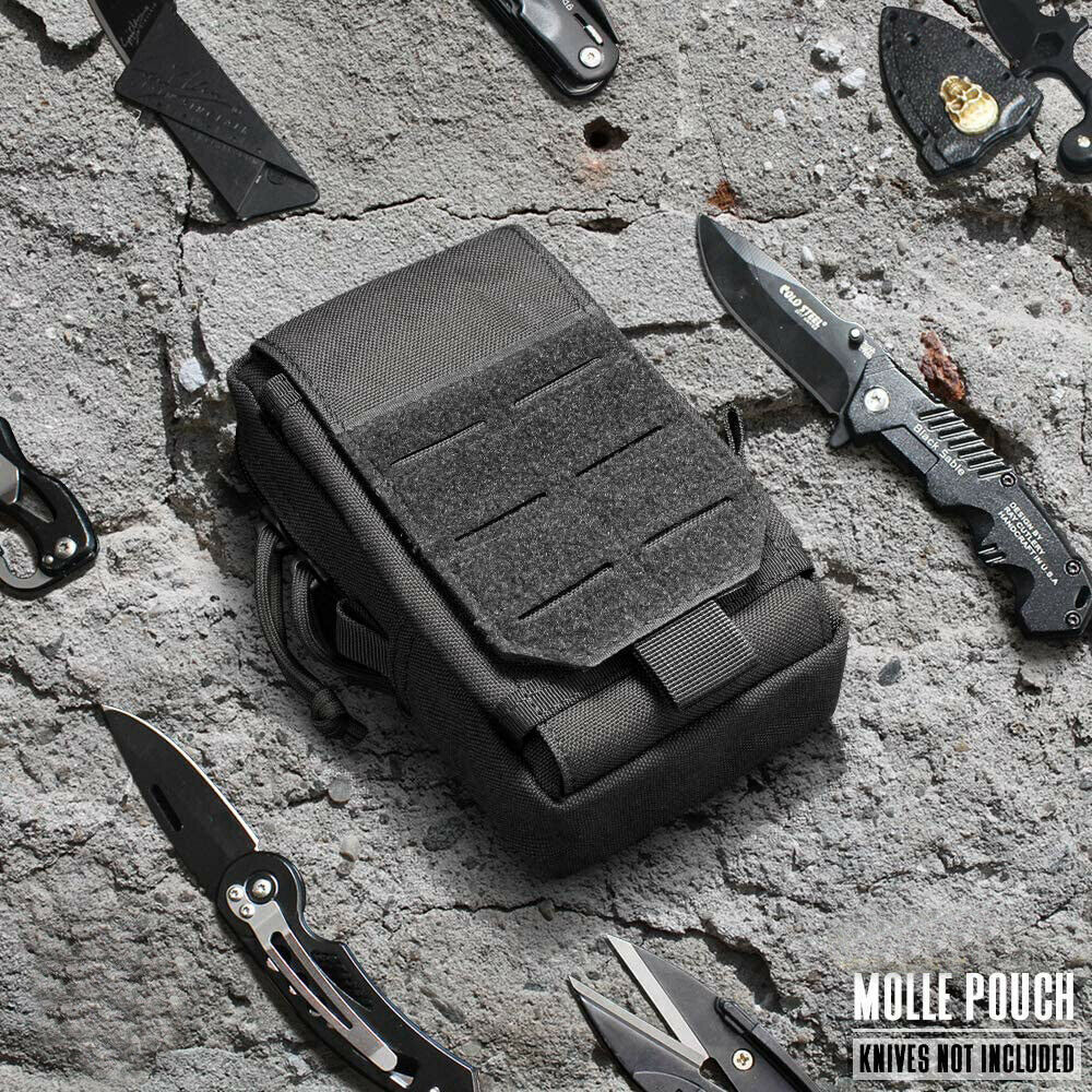 Outdoor Tactical Molle Pouch Mobile Phone Waist Bag EDC Pouch Wallet Utility Bag