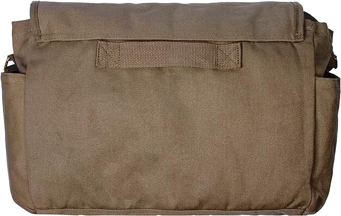 Sweetbriar Classic Heavyweight Cotton Canvas Vintage Messenger Shoulder Bag-New