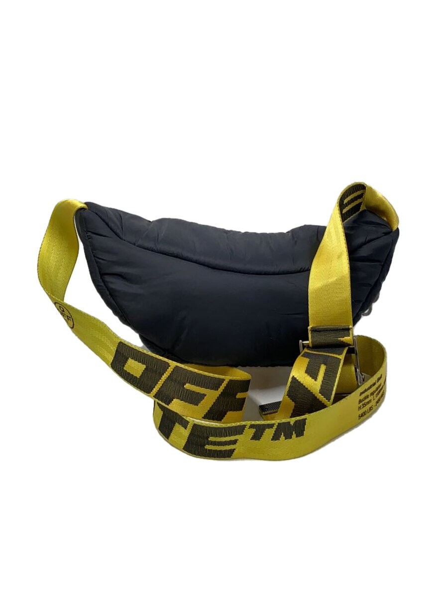 OFF-WHITE Nylon Waist Bag, Black, Solid Color, OMNA074F19F43002