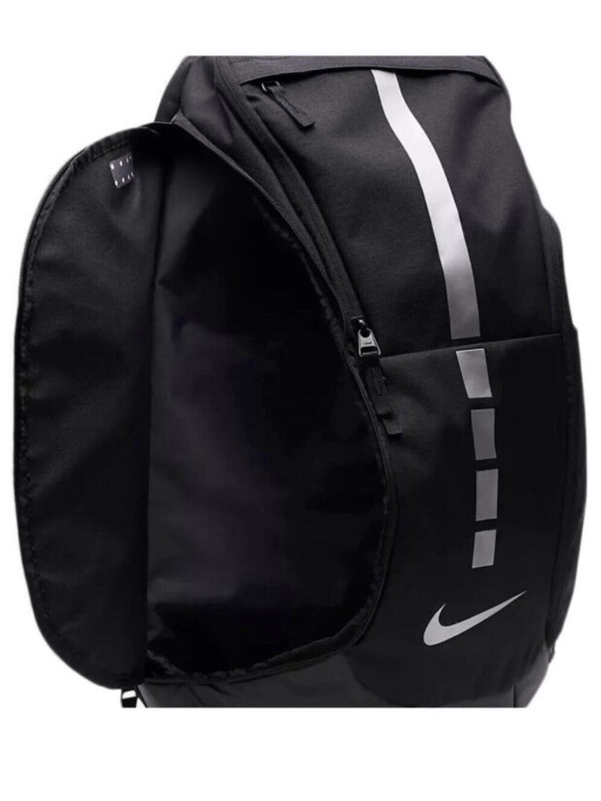 NIKE – Hoops Elite Pro Backpack Black Silver BA5554 Basketball Bag Laptop Sleeve