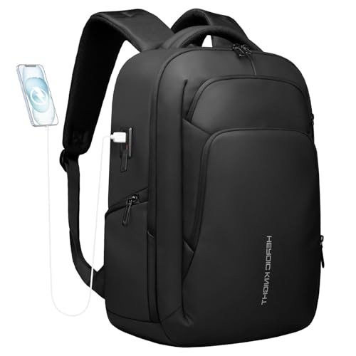 17.3 Inch Laptop Backpack for Travel Work Office College, 30L Water Resistant