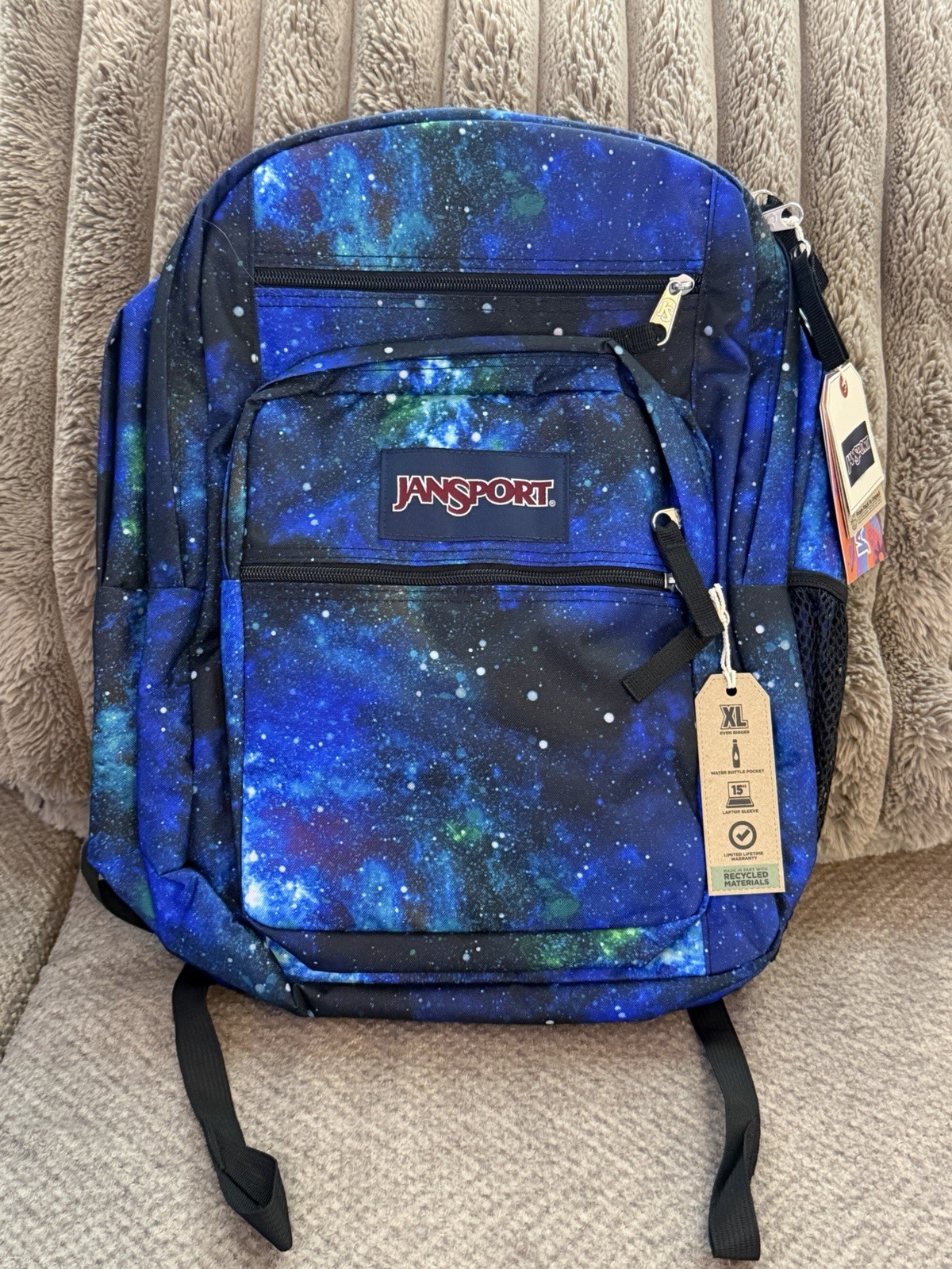 New With Tags JanSport XL Big Student Laptop Backpack – Cyberspace Galaxy School