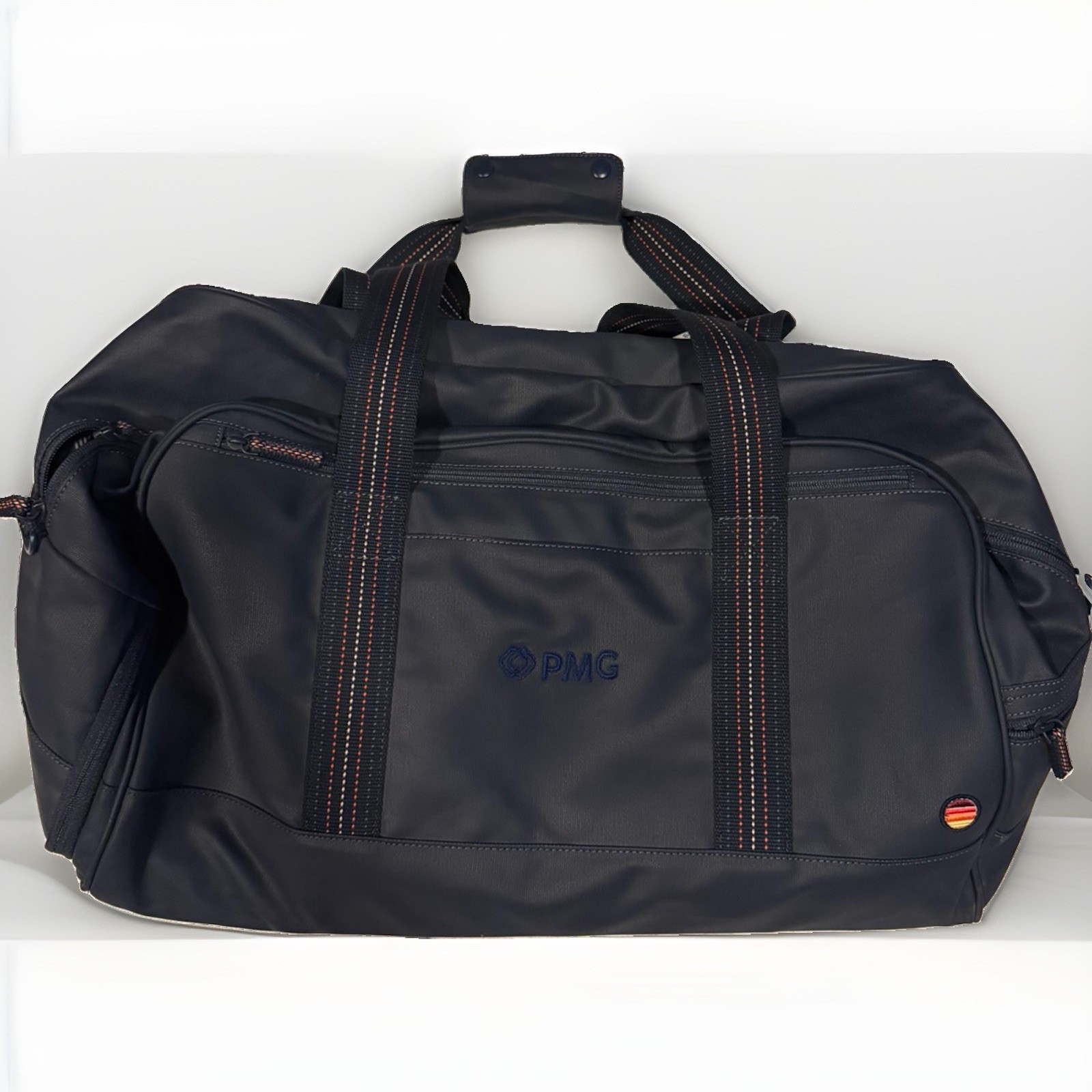 Marine Layer Weekender Navy Blue Duffle Bag Travel Carry On NWOT PMG Logo $178