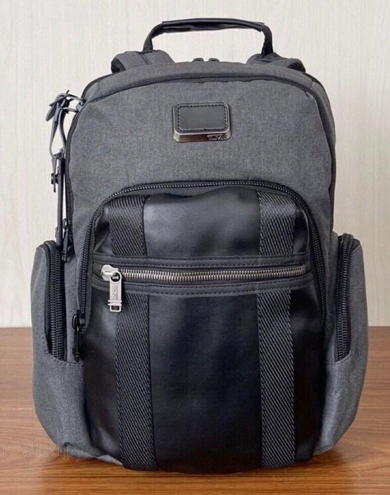 TUMI ALPHA BRAVO Nellis Backpack 232681 Gray Nylon Business Travel Outlet