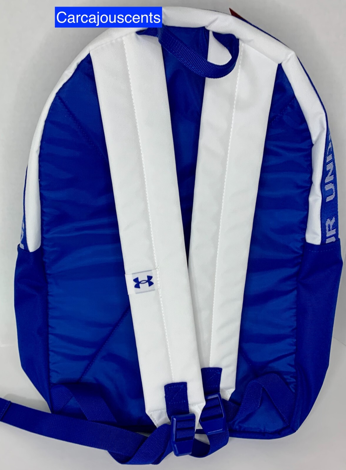 Under Armour Loudon Backpack White Blue #1364186-101