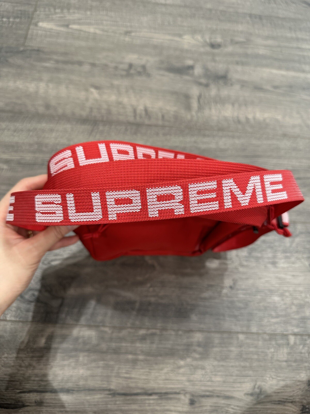 Authentic Supreme Shoulder Bag – Red