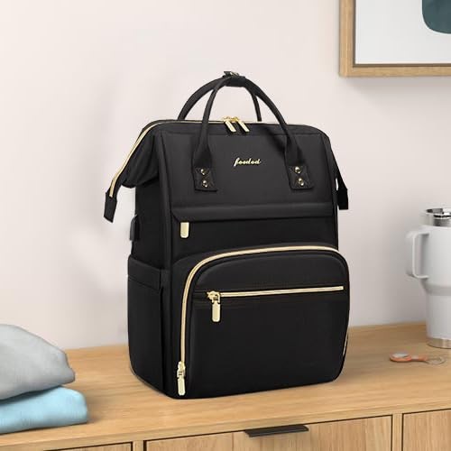 Mochila Laptop De 15.6″ Para Mujer Gran Capacidad Viaje Bolsa Enfermera 2025