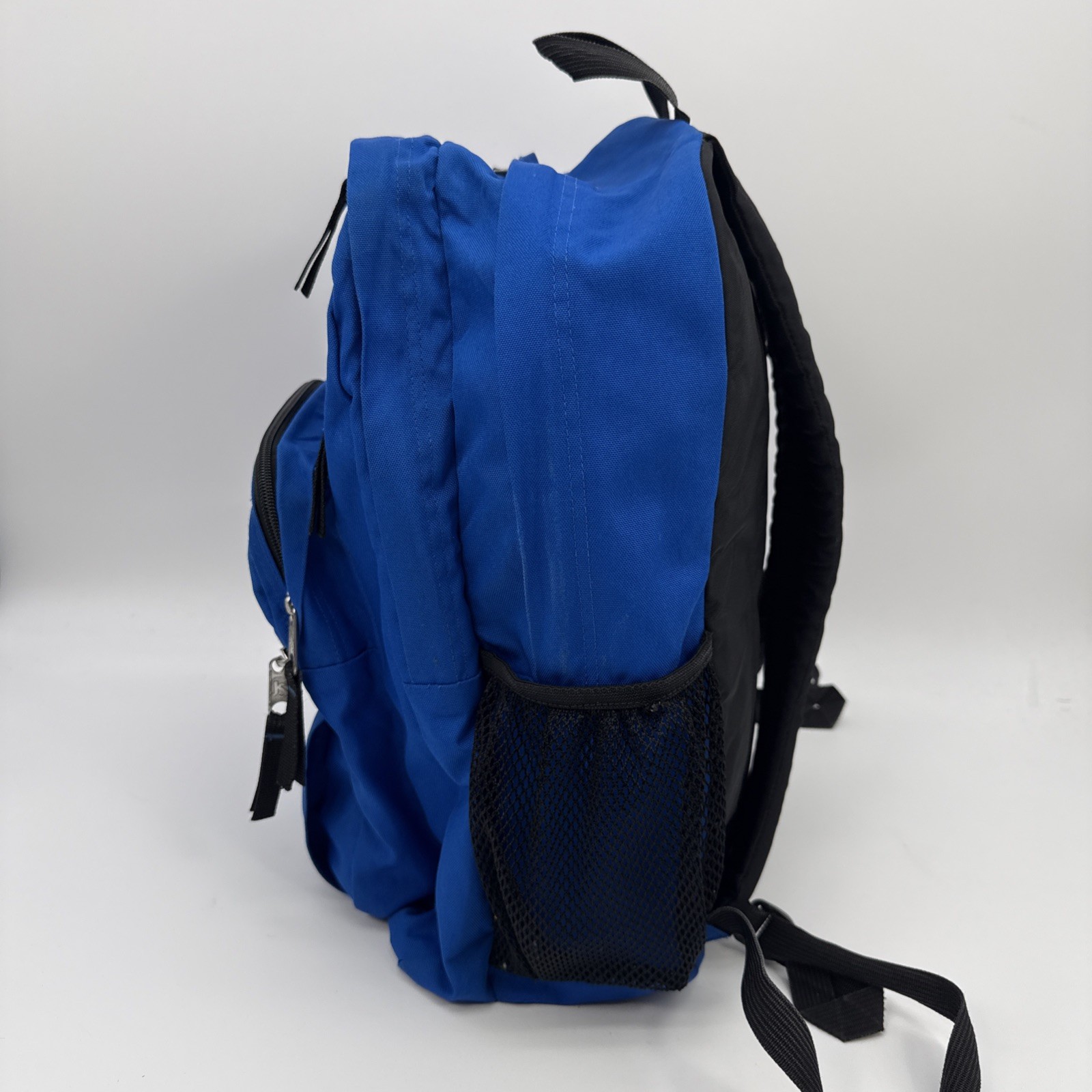 JanSport Big Student Backpack School Laptop Book Bag Royal Blue Nylon Daypack