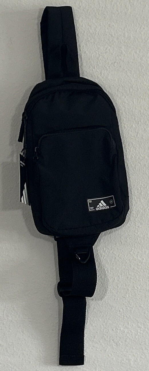 Adidas Essentials 2 Sling Crossbody Bag Black Lifetime Warranty