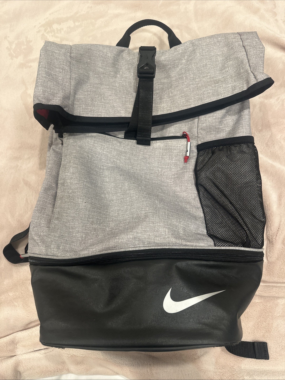 Nike Vapor Sport Backpack Multi-Compartment, Roll/Fold Top with laptop sleeve