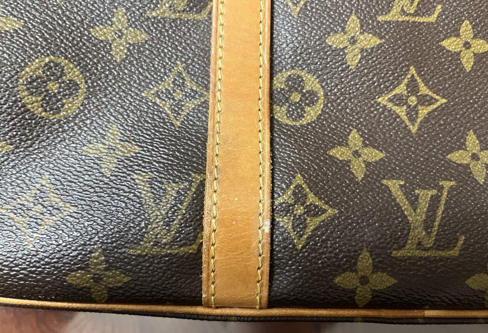 Louis Vuitton Porte-Documents Briefcase/Document Case One Size Brown Canvas