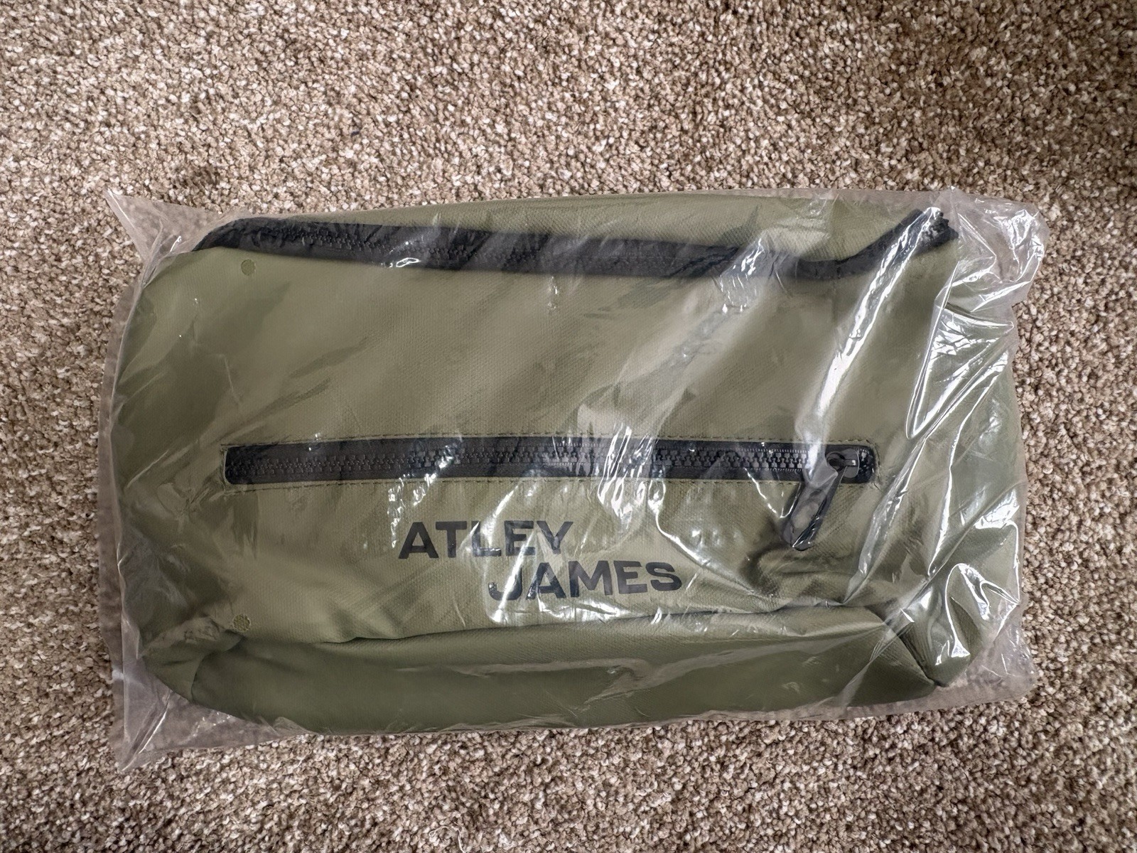 New Atley James Harmon Sling Bag Crossbody Belt Bag Fanny Pack Olive Green Mens