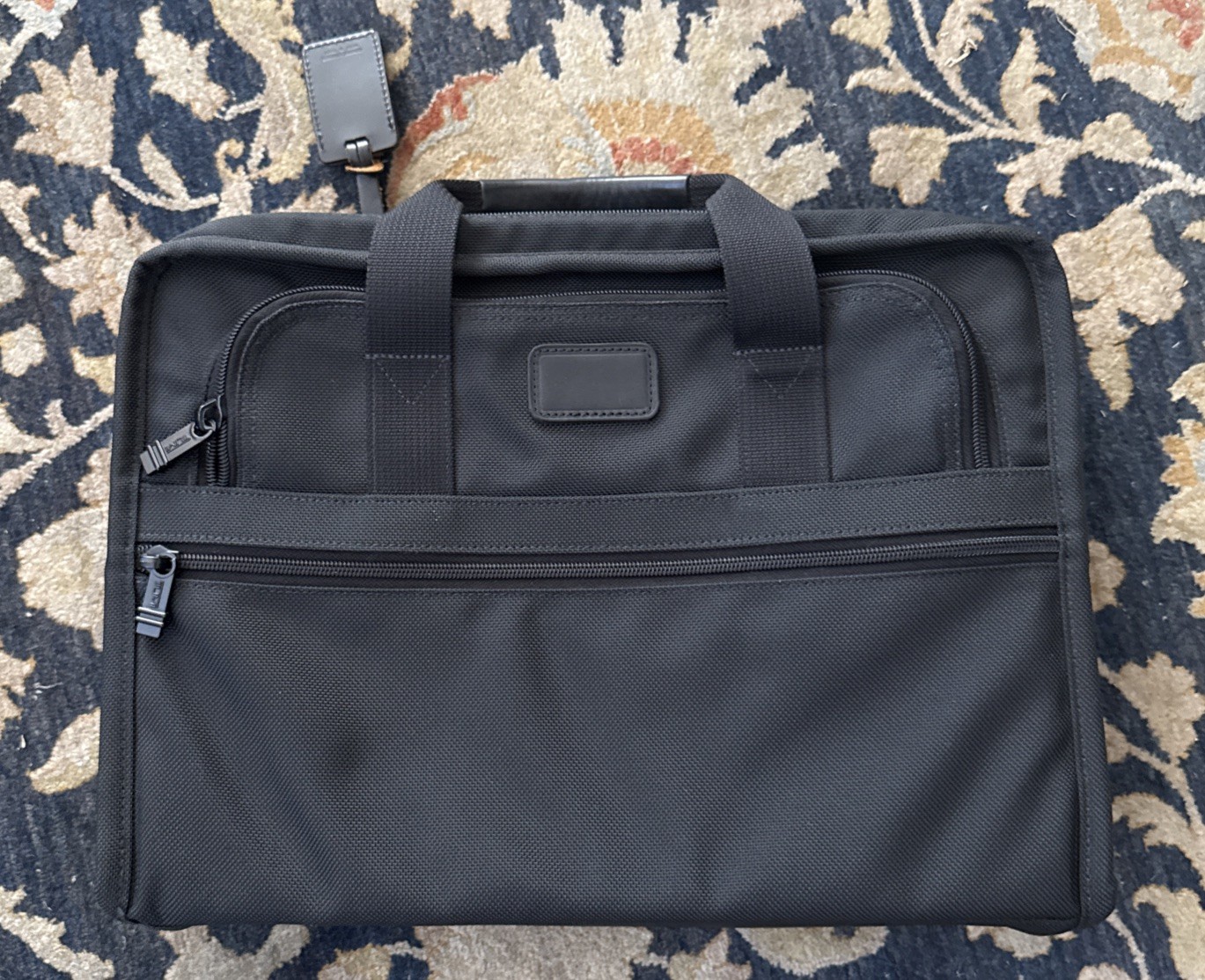 Tumi Alpha Slim Large Screen Laptop Briefcase Ballistic Nylon Carry On