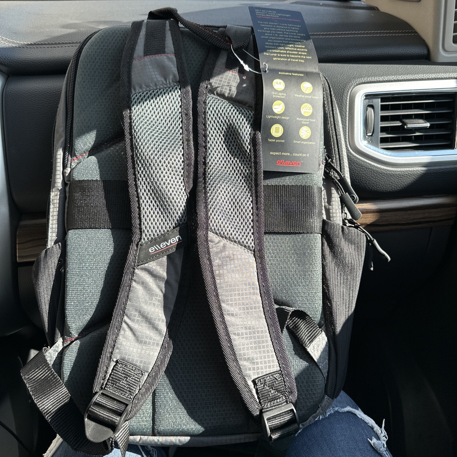 Elleven Lunar Lightweight 15″ Computer Backpack NWT See Description (SB)