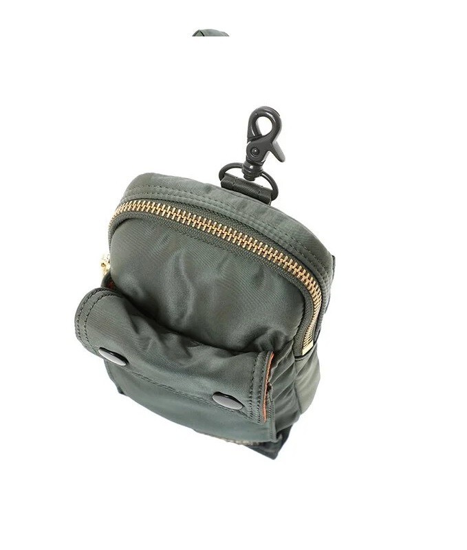 PORTER TANKER MOBILE POUCH SAGE GREEN 622-26112 Unisex Yoshida & Co. Tokyo NEW