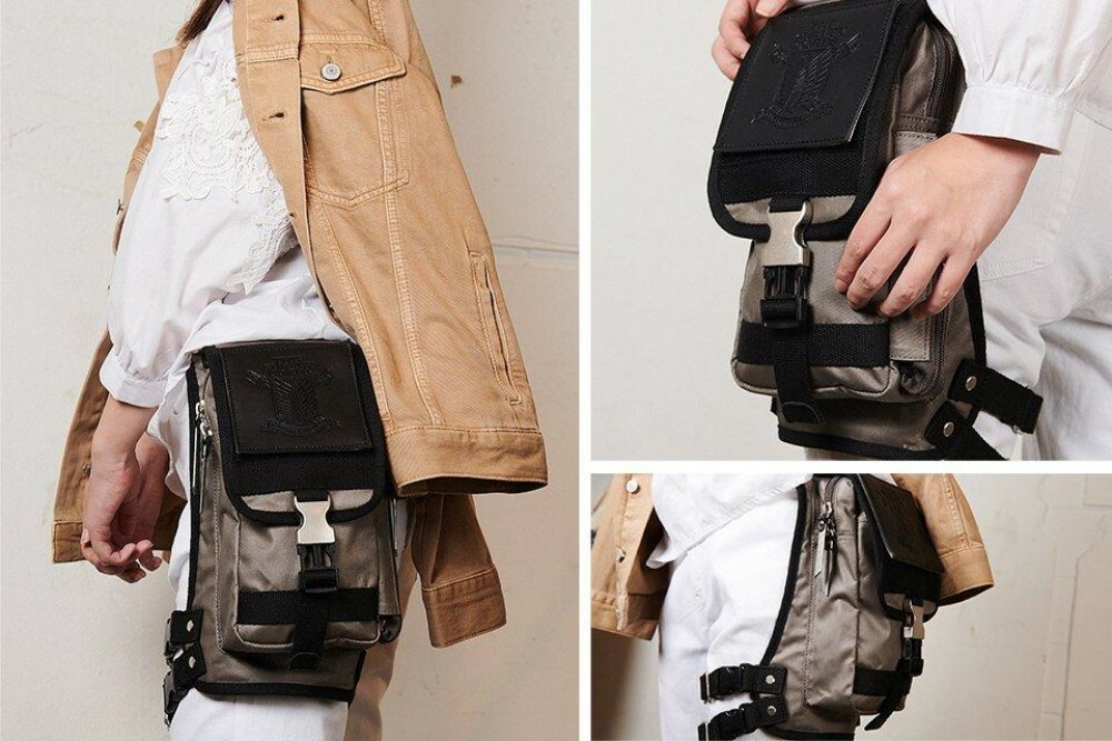 Attack on Titan3D Manever leg pouch Recon corps Japan Original New